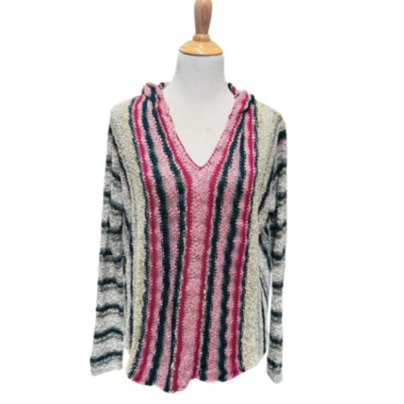 Lovestitch Riviera Striped Hoodie M/L - Picture 3 of 9